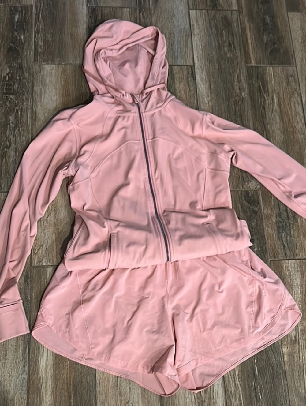 Lululemon Athletica Track That Shorts Define Jacket 14 Pink